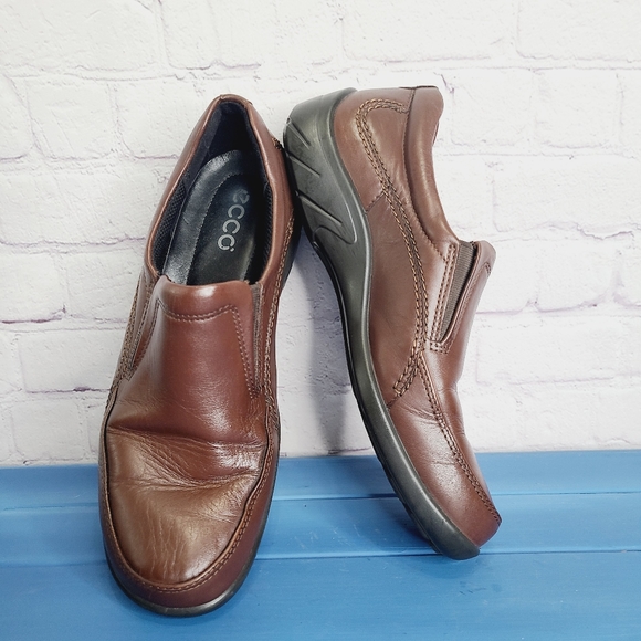 Ecco leather loafers Clearance